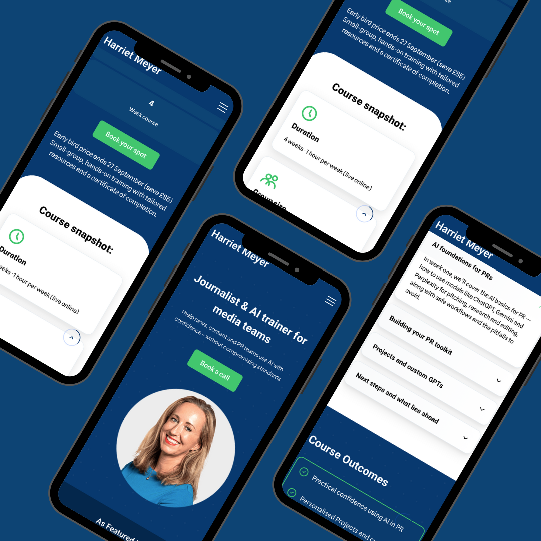 harriet meyer web design
